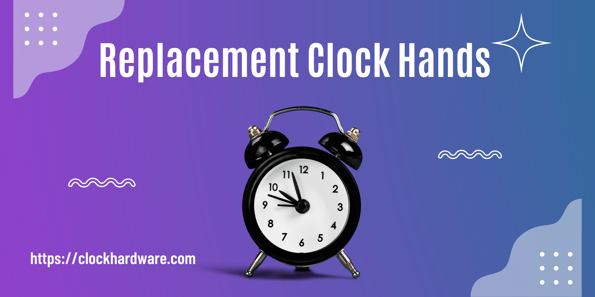 Replacement Clock Hands