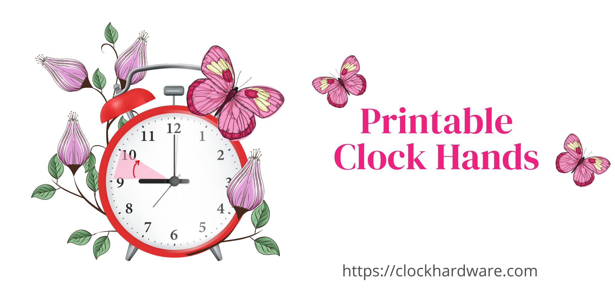 Printable Clock Hands