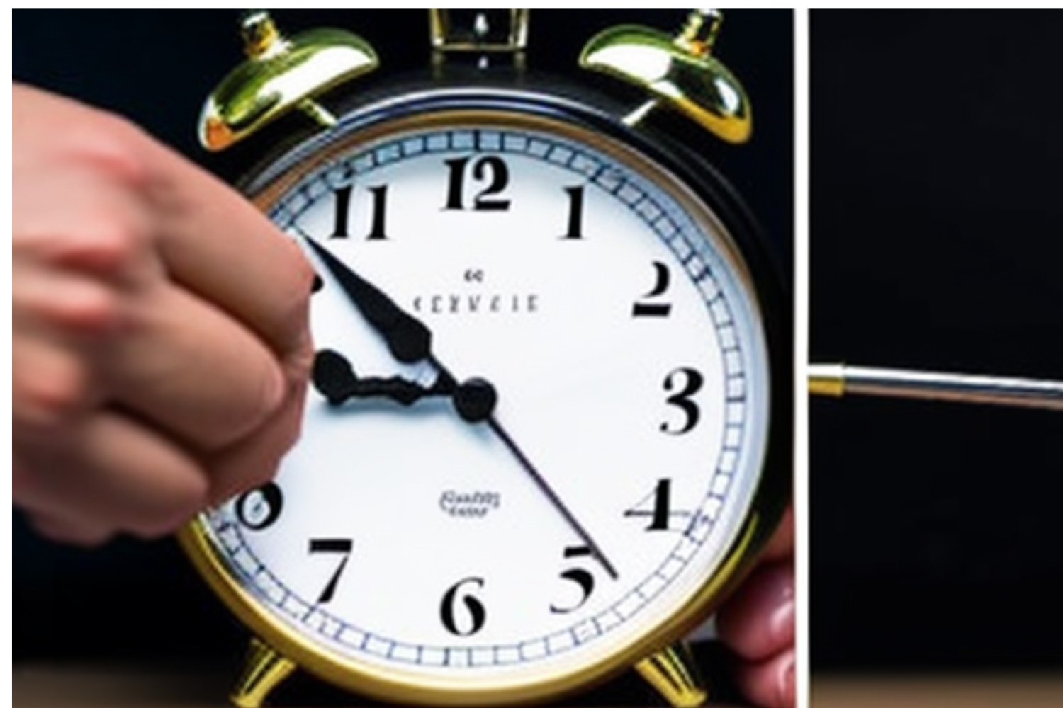fix loose hour hand on clock